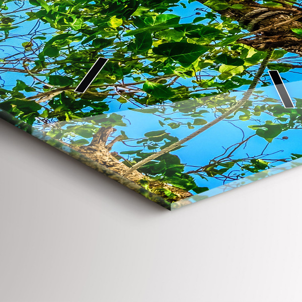 Vertical wall clock Sunny island Thailand