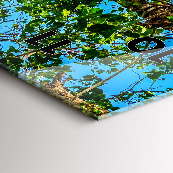 Vertical wall clock Sunny island Thailand