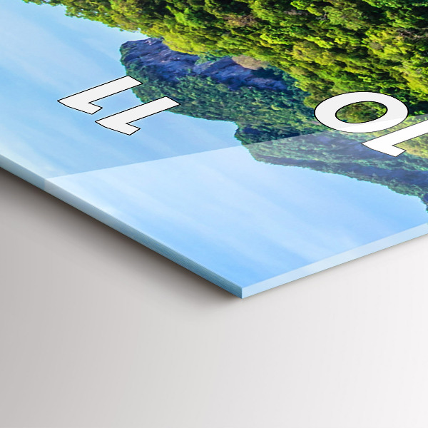 Vertical wall clock National Park Thailand