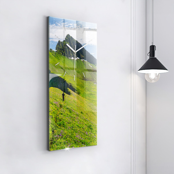 Vertical wall clock Hornstrandir Reserve Iceland