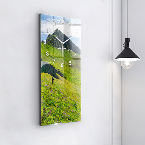 Vertical wall clock Hornstrandir Reserve Iceland
