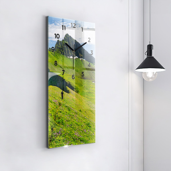 Vertical wall clock Hornstrandir Reserve Iceland