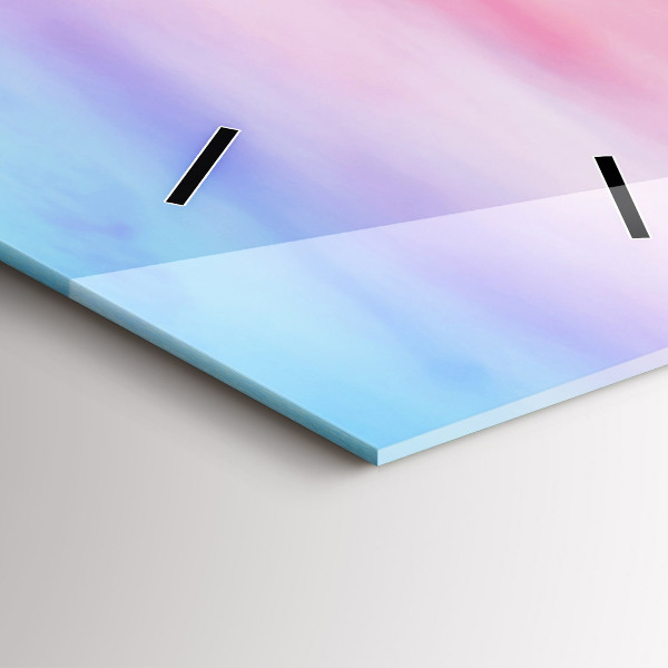 Vertical wall clock Mountain view Iceland