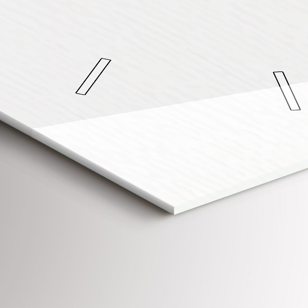 Vertical wall clock Cartoon town