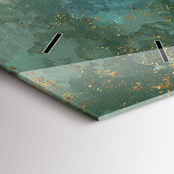 Vertical wall clock Decorative pattern