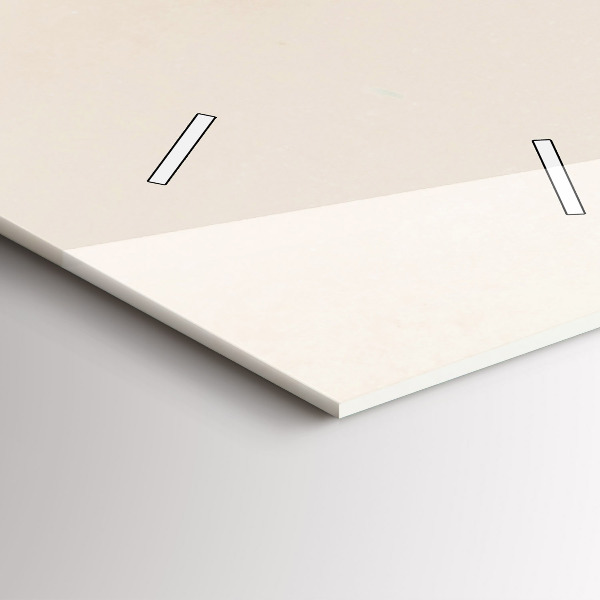 Vertical wall clock Blooming gypsophila flowers