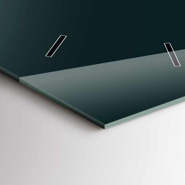 Vertical wall clock Football pitch