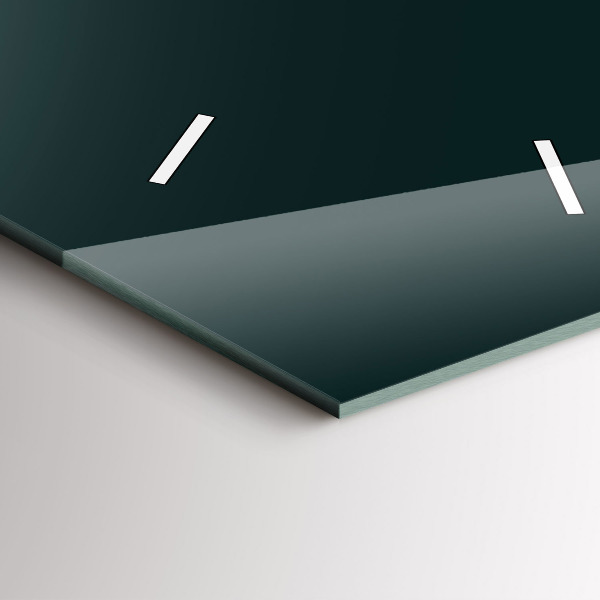 Vertical wall clock Football pitch