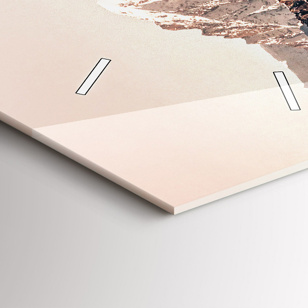 Vertical wall clock Whale water