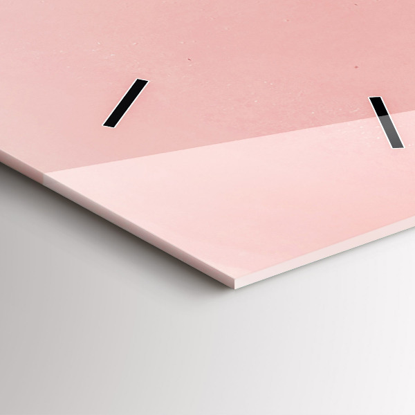 Vertical wall clock Beach sea sand