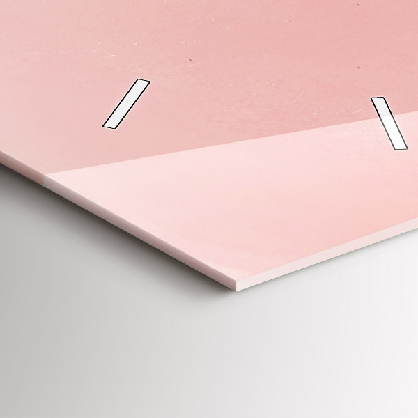 Vertical wall clock Beach sea sand