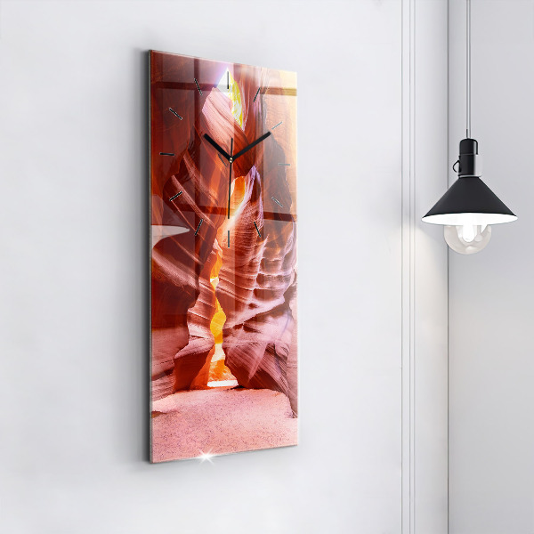 Vertical wall clock Sand Canyon