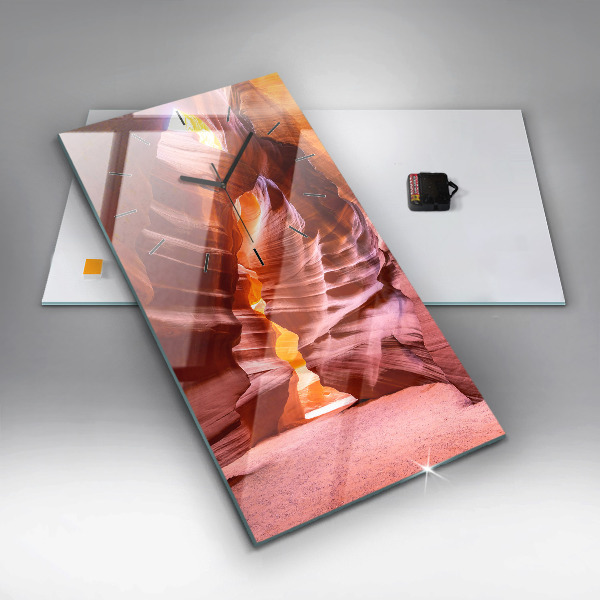 Vertical wall clock Sand Canyon