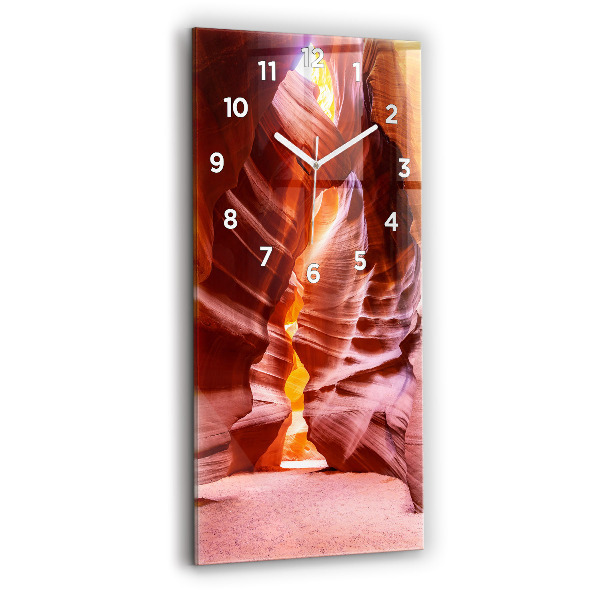 Vertical wall clock Sand Canyon