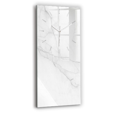 Vertical wall clock Decorative marble