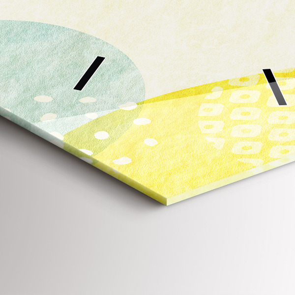 Vertical wall clock Pattern frame