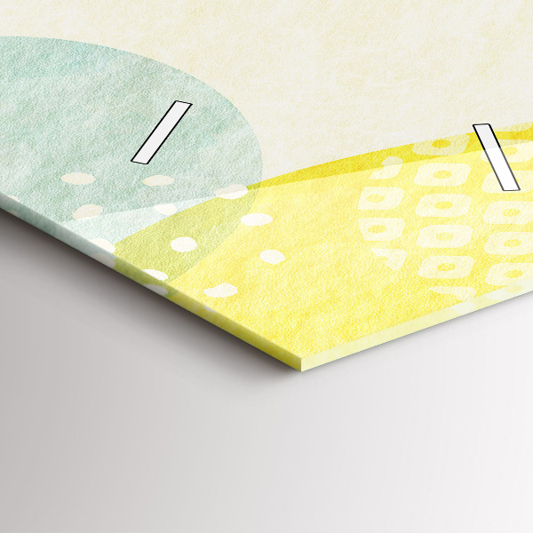 Vertical wall clock Pattern frame