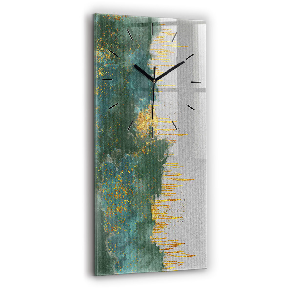 Vertical wall clock Decorative pattern