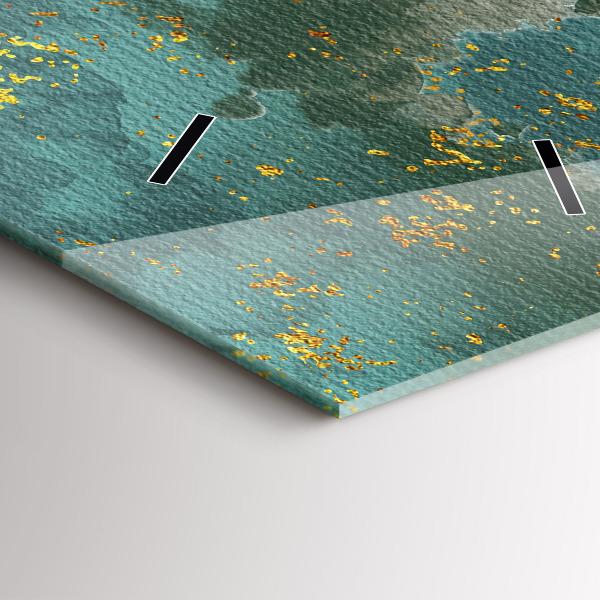 Vertical wall clock Decorative pattern