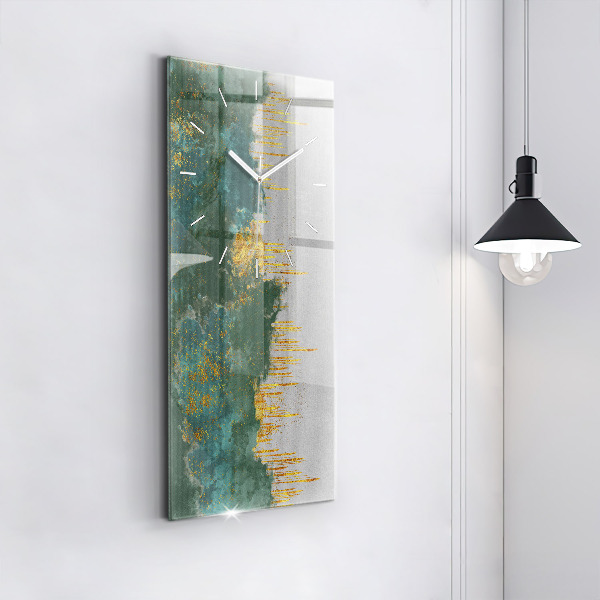 Vertical wall clock Decorative pattern