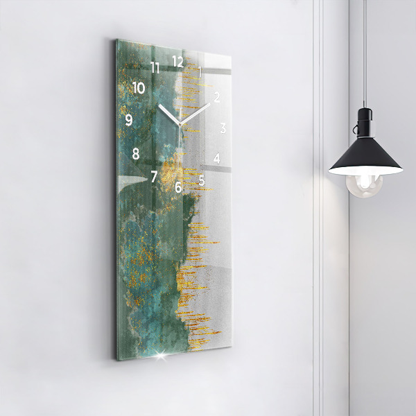 Vertical wall clock Decorative pattern