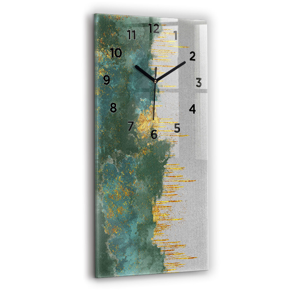 Vertical wall clock Decorative pattern