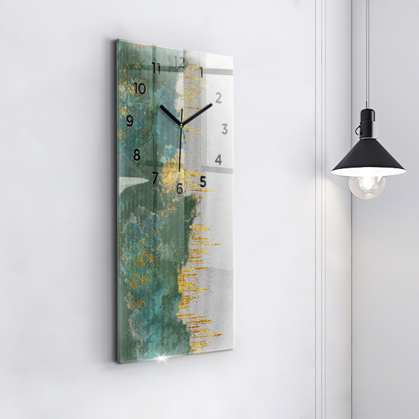 Vertical wall clock Decorative pattern