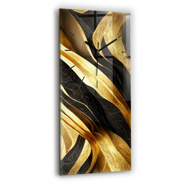 Vertical wall clock Elegant abstraction