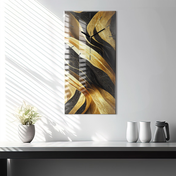 Vertical wall clock Elegant abstraction