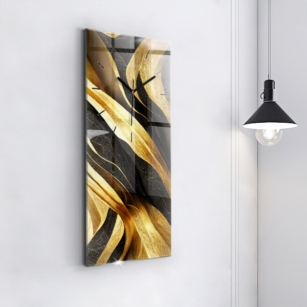 Vertical wall clock Elegant abstraction