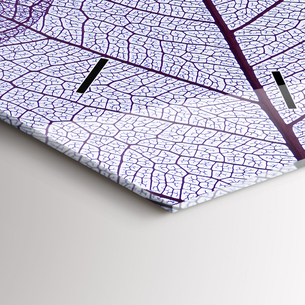 Vertical wall clock Leaves – nature