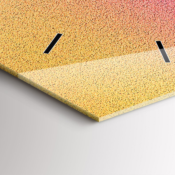 Vertical wall clock Gradient pattern