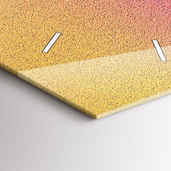 Vertical wall clock Gradient pattern