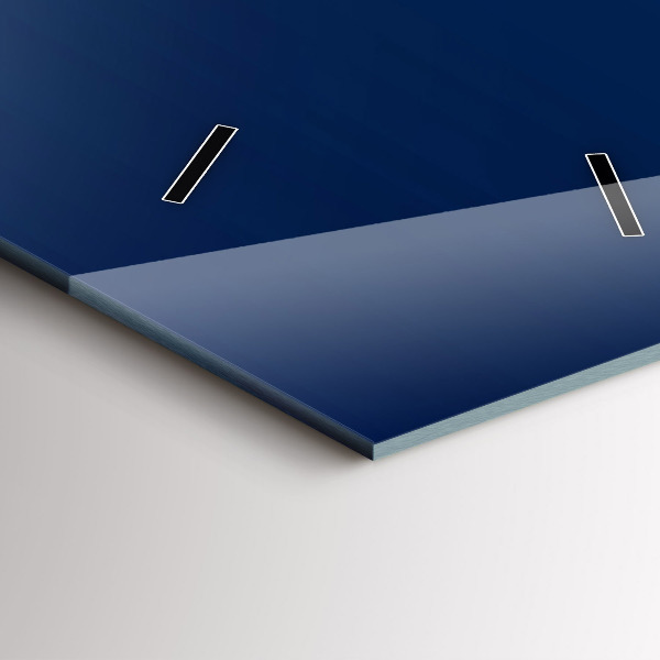 Vertical wall clock Decorative abstraction