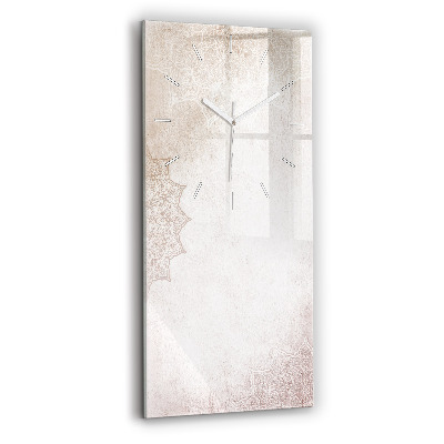 Vertical wall clock Decorative pattern