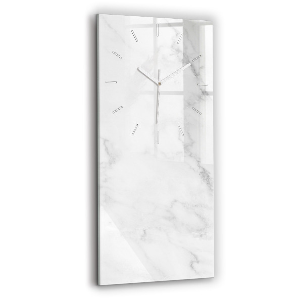 Vertical wall clock Elegant marble