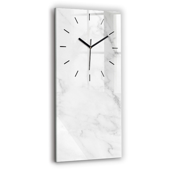 Vertical wall clock Elegant marble
