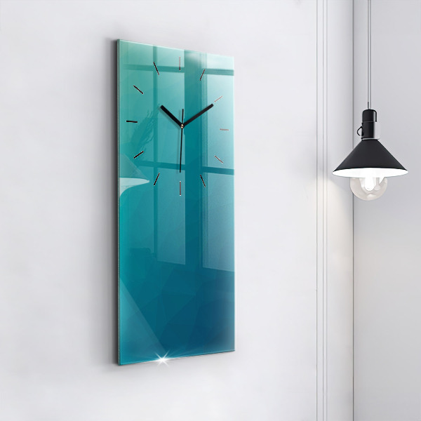Vertical wall clock Sea abstraction