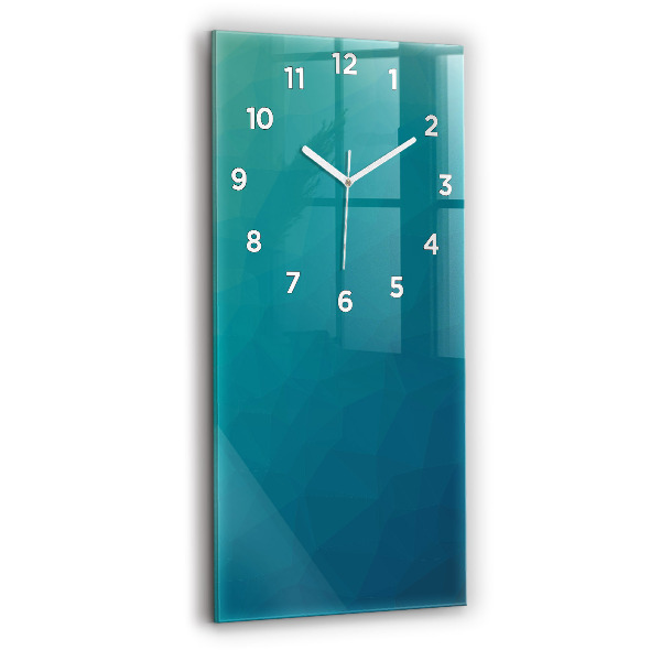 Vertical wall clock Sea abstraction