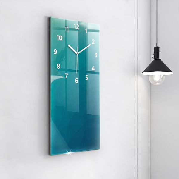 Vertical wall clock Sea abstraction