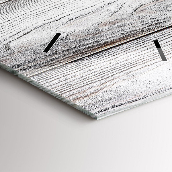 Vertical wall clock Painted boards