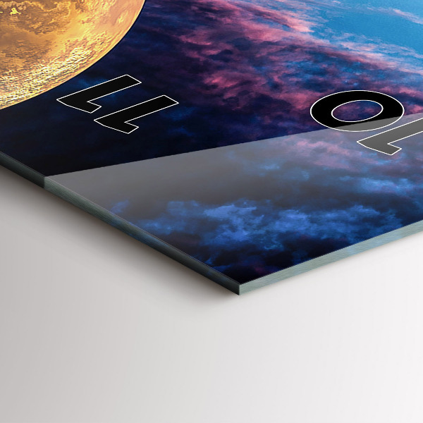 Vertical wall clock Great Galaxy