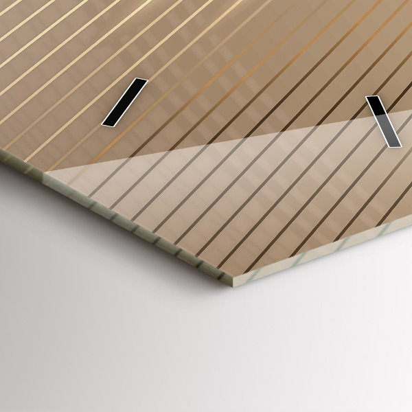 Vertical wall clock Abstract light