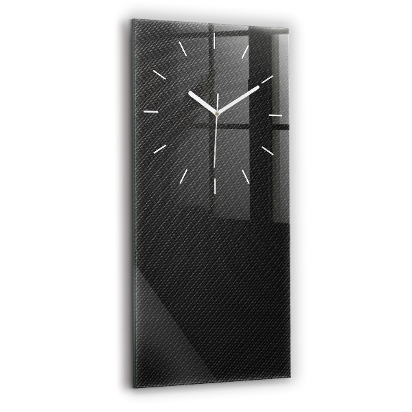 Vertical wall clock Dark abstraction