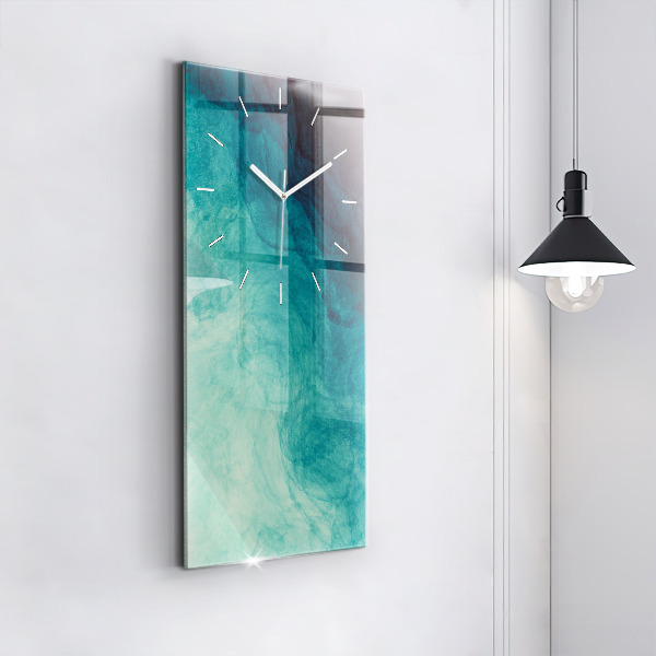 Vertical wall clock Abstraction depth