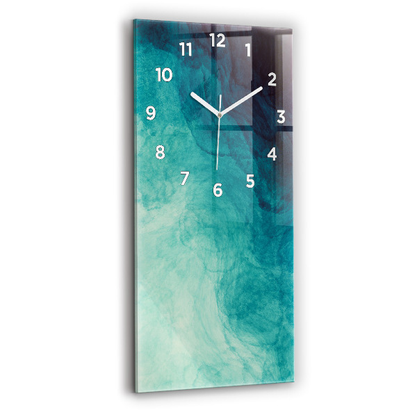 Vertical wall clock Abstraction depth
