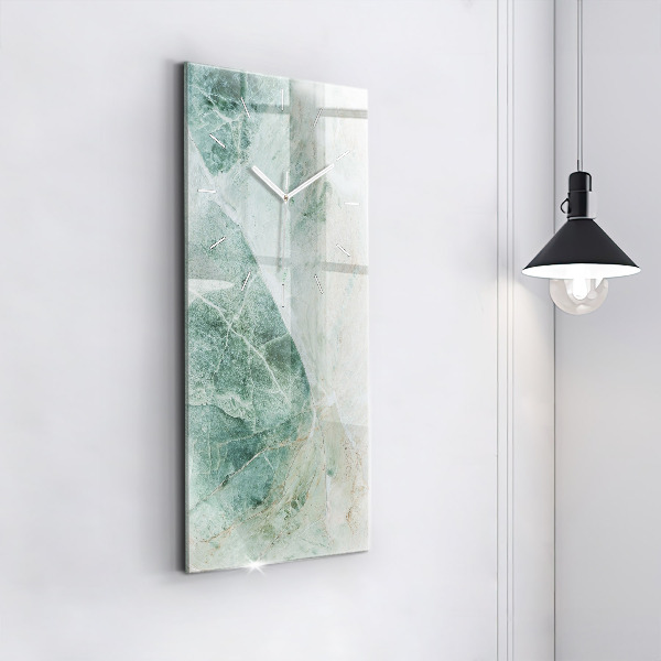 Vertical wall clock Marble Stone Texture