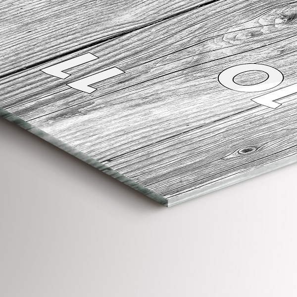 Vertical wall clock Wooden panels