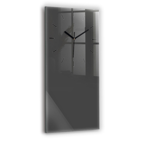 Vertical wall clock Color gray