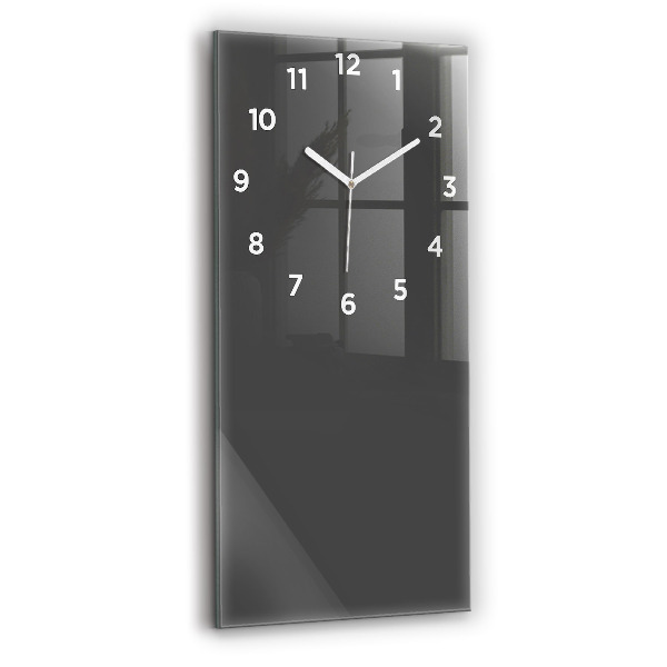 Vertical wall clock Color gray